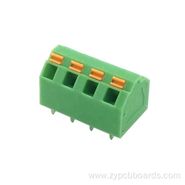 3.81mm/5.08mm HQ249 screwless PCB spring terminal block